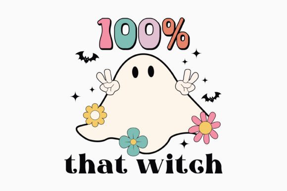 Halloween 100 That Witch Retro Svg: Graphics for Crafts