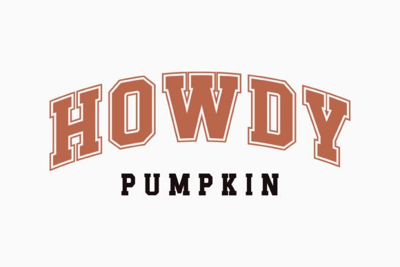 Halloween Howdy Pumpkin Svg for Crafts Graphics