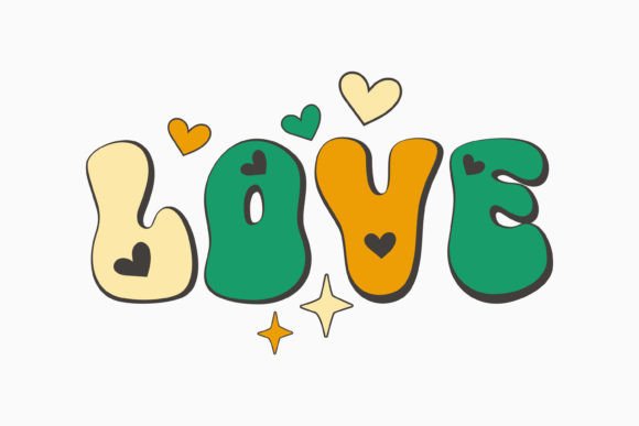 Retro Love SVG: Graphics & Crafts Asset Review