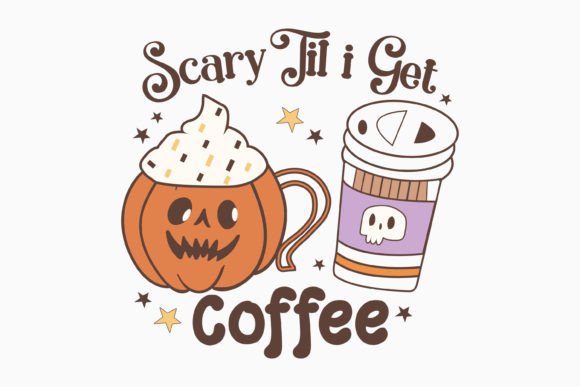 Scary Til I Get Coffee: Retro Graphics for Crafts