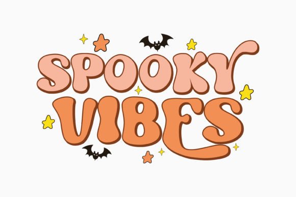 Spooky Vibes: Retro Graphics for Seasonal Crafts