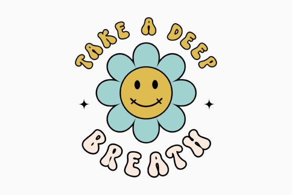 Take a Deep Breath Retro SVG: Editorial Graphics Review