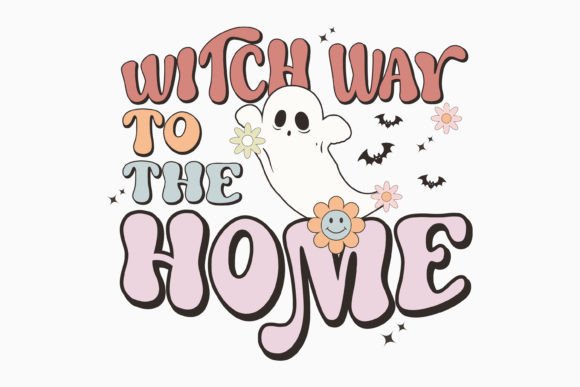 Witch Way to the Home: Retro Graphics for Crafts